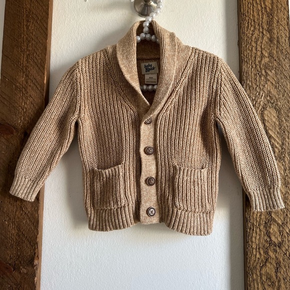 New Oshkosh B'gosh Baby Boys Chunky Knit Button-Front Cardigan Size 9 Months - Picture 8 of 16